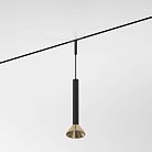 Трековый светильник 3W 3000K (черный/латунь) Elektrostandard 85164/01 Mini Magnetic a065651