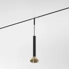 Трековый светильник 3W 3000K (черный/латунь) Elektrostandard 85164/01 Mini Magnetic a065651