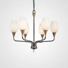 Подвесная Люстра Viola Milk 6 181911-26 ImperiumLoft