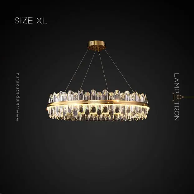 Кольцевые люстры и светильники LAURENT Размер XL. Цвет Латунь Lampatron 7513-20921 Кольцевые люстры и светильники LAURENT Размер XL. Цвет Латунь Lampatron 7513-20921