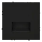 Подсветка светодиодная встраиваемая  Voltum VLS070708 S70 с датчиком, (черный матовый)