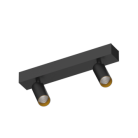 Накладной поворотный светодиодный светильник Ledron SAGITONY E2 S40 Black-Gold 4000K