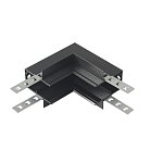 Внутренний соединитель угловой для встраиваемого магнитного шинопровода для ГКЛ12,5 мм Crystal Lux CLT 0.223 13 BL SPACE