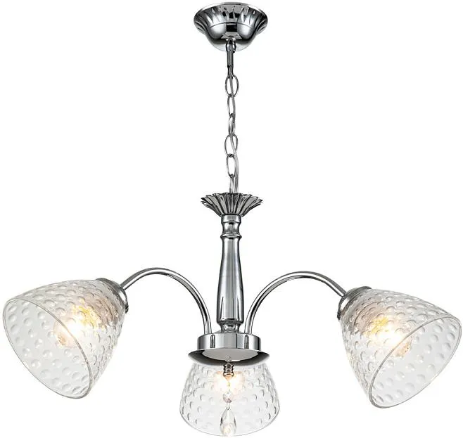 Подвесная люстра Escada 658/3PL Chrome Freesia Подвесная люстра Escada 658/3PL Chrome Freesia