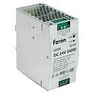 Трансформатор электронный для светодиодной ленты на DIN-рейку 240W 24V Feron 52137 LB008