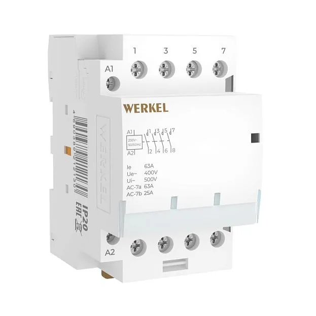 Контактор модульный Werkel W943M63O Контакторы a069478