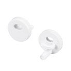 Заглушка ARH-ROUND-D8 с отверстием (, Пластик) Arlight 037401