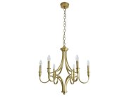 Подвесная люстра Newport 3456/С brass Daniela