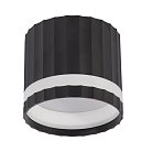 Светильник потолочный HL369Barrel OLYMPUS 12W, 230V, GX53, черный Feron 48678