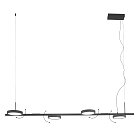 Подвесная люстра Crystal Lux CLT 027C4 L1000 BL