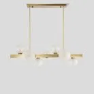 Реечный, рядный светильник BRANCH 7 плафонов Lampatron branch01-7lamp 843-25412