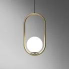 Подвесной светильник HOOP Модель A. Цвет золото. Lampatron 811-327