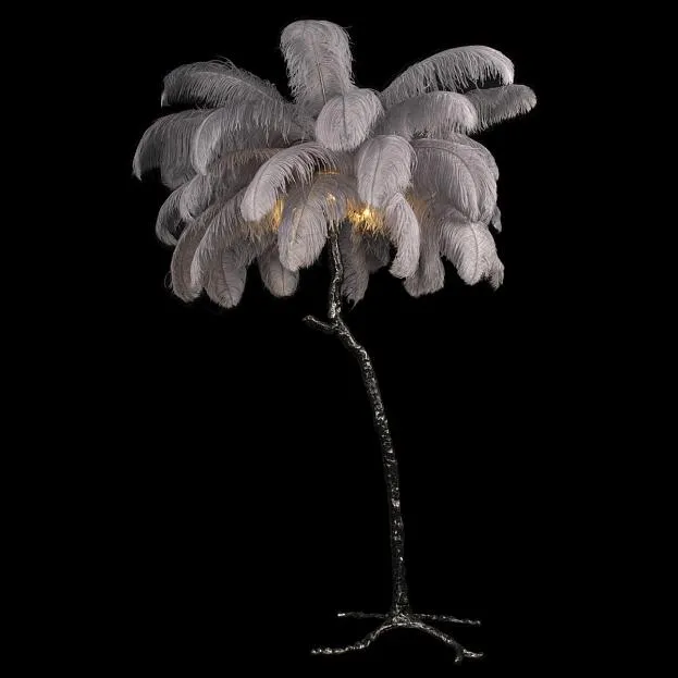 Торшер Loft IT 10067F/BK Grey Bijout