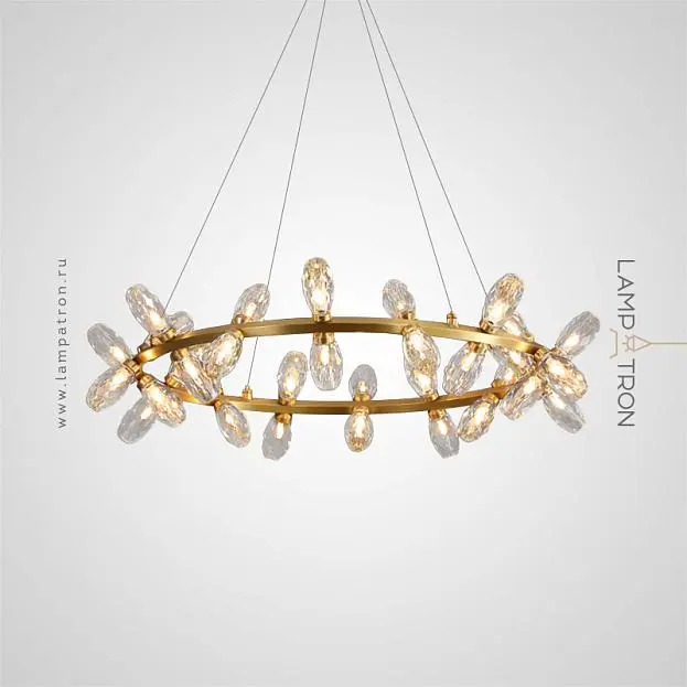 Кольцевые люстры и светильники SELMER Lampatron 7656-21416 Кольцевые люстры и светильники SELMER Lampatron 7656-21416