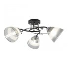 Люстра с плафонами Arte Milano 327685/3A BK+CR Amalfi