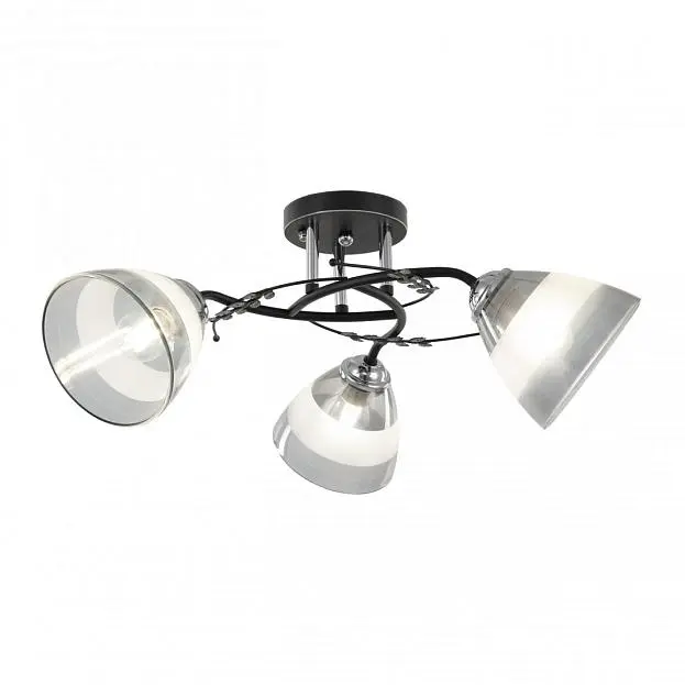 Люстра с плафонами Arte Milano 327685/3A BK+CR Amalfi Люстра с плафонами Arte Milano 327685/3A BK+CR Amalfi
