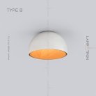 Потолочный светильник BARA Тип B. Размер S. Цвет Белый. Трехцветный свет Lampatron 6030-18343