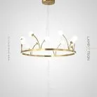 Кольцевые люстры и светильники ALET Lampatron 5405-13861