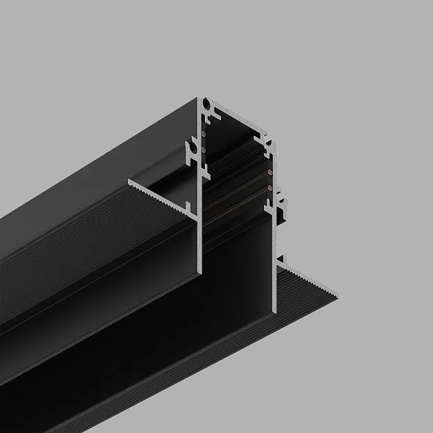 Встраиваемый магнитный трек Ledron АВД-5355 Black 1250