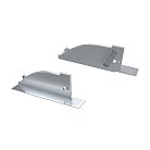 Заглушка Arlight 026792 ALM-ARC-Side серая правая с отверстием