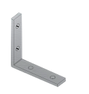 Угловое соединение для установочного профиля DN18525 Donel DNCon18525RAL9005 DN8ALE