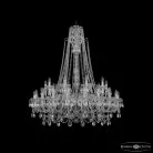 Люстра хрустальная Bohemia 1411/20+10/400/XL-130 Ni