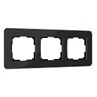 Рамка на 3 поста Werkel W0032448 Elite (черный, стекло) a063821