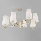 Потолочная люстра Eurosvet 60137/8 золото Milazzo a060129