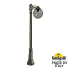 Садово-парковый фонарь FUMAGALLI G30.156.S10.BZF1R GIGI BISSO/G300 1L GLOBE 300