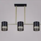 Потолочная люстра Reluce 06675-0.3-03 GD+BK GX53