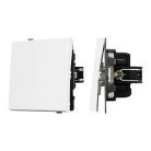 Механизм звонкового выключателя SWT-TENDO-MKR1-PL-WH (230V, 10A) Arlight 054142