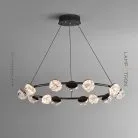 Кольцевые люстры и светильники FRIDHELM RING 15 плафонов Lampatron f-fridhelm-ring-15 8589-23919