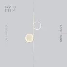 Бра DONATA Тип B. Размер M. Цвет Белый. Белый свет Lampatron 6469-17433