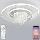 Потолочная люстра светодиодная Natali Kovaltseva LED LAMPS 81115/1C Crystal
