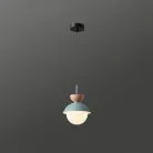 Подвесной светильник POMPON Цвета розовый+голубой. Lampatron 1788-1770