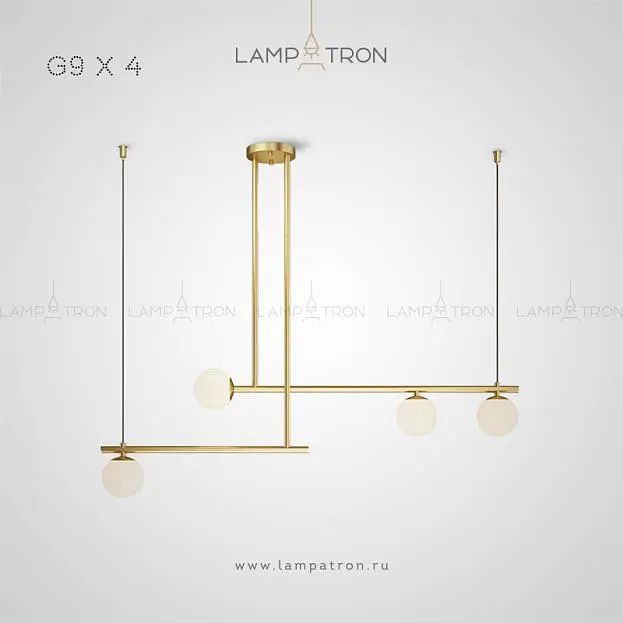 Реечный, рядный светильник ASGARD 4 лампы Lampatron 4220-10551 Реечный, рядный светильник ASGARD 4 лампы Lampatron 4220-10551