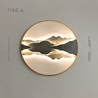Бра DAWN B Тип A. Размер S. Цвет Латунь Lampatron dawn-b-a-s-brass-tricol 7730-24670