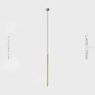 Подвесной светильник ATTA Латунь. Теплый свет. Lampatron 8108-22179