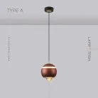 Подвесной светильник BENDIX Тип A. Цвет Красный Lampatron 6780-18578