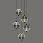 Подвесной светильник Delight Collection MD24022079-5A black/smoky MD24022079