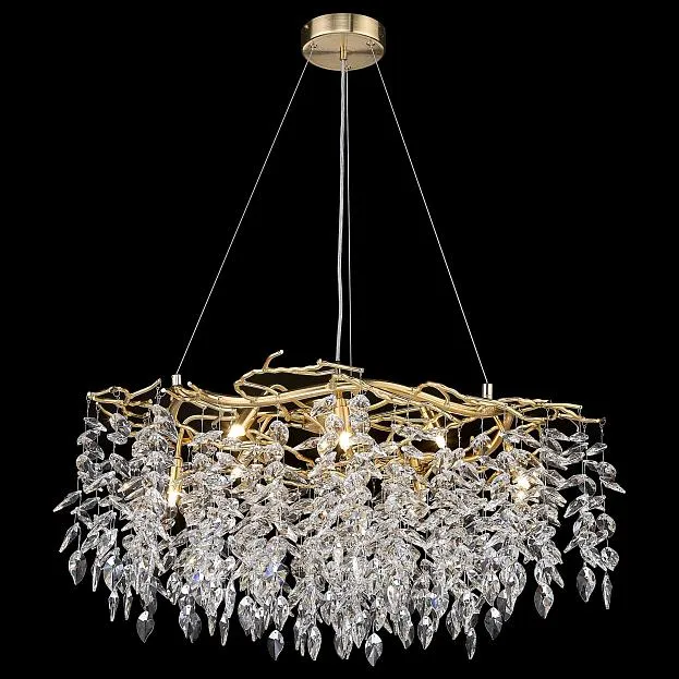 светильник подвесной, G9, 10x40W Wertmark WE184.10.403 DAMIANA