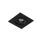 Встраиваемый поворотный светодиодный светильник LeDron MJ1006 SQ Black 4000K