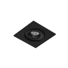 Встраиваемый поворотный светодиодный светильник LeDron MJ1006 SQ Black 4000K