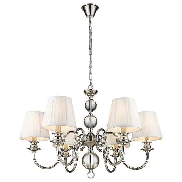 светильник подвесной, E14, 6x40W Wertmark WE369.06.103 Kirsten