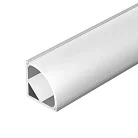 Профиль с экраном ARH-KANT-H16-2000 ANOD+OPAL (, Алюминий) Arlight 036770