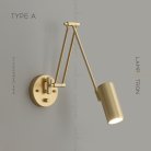 Бра FREDLY Тип A. Цвет Латунь Lampatron fredly-a-brass 6158-16567