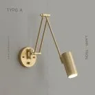 Бра FREDLY Тип A. Цвет Латунь Lampatron fredly-a-brass 6158-16567