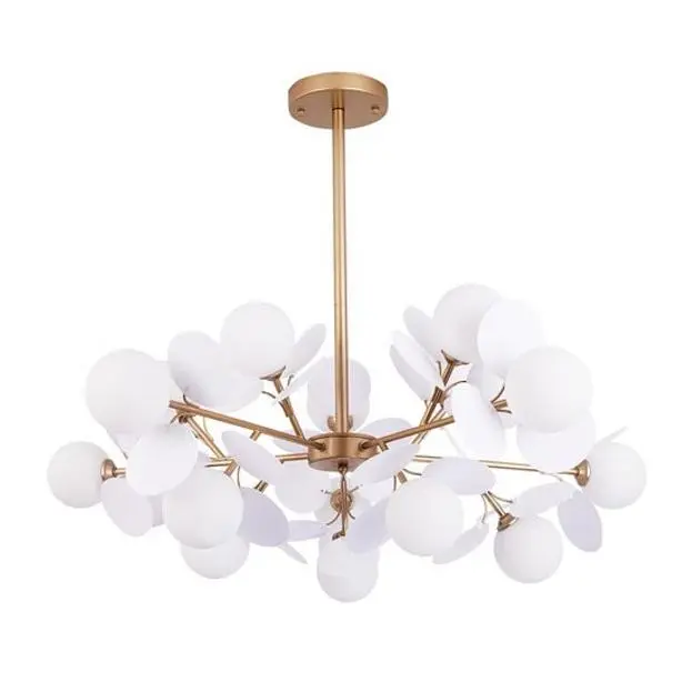 Люстра на штанге Arte Lamp A1369SP-15SG PEACOCK Люстра на штанге Arte Lamp A1369SP-15SG PEACOCK