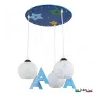 Люстра Arte Perfetto Luce APL2231213/3 BLUE