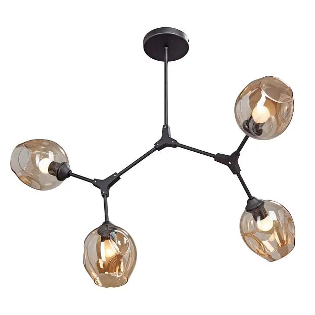 Потолочная люстра Vitaluce V4598-1/4PL Потолочная люстра Vitaluce V4598-1/4PL